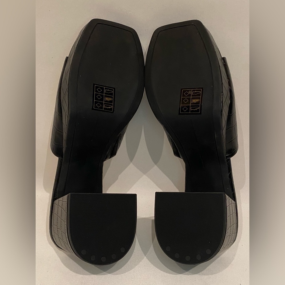 NEW Dolce Vita Women’s Marsha Platform Chunky Heel Slide Sandal Size 9 - Picture 8 of 11